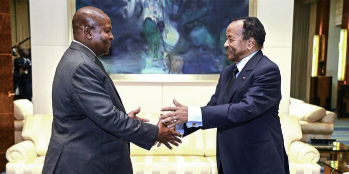 entre-paul-biya-et-faustin-archange-touadera,-le-huis-clos-a-yaoundé